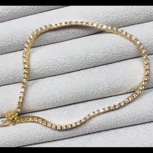 Custom tennis bracelet 18kt 7g 1.50 G SI1 $1,800